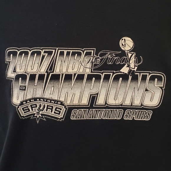 San Antonio Spurs 2007 NBA Championship T-Shirt - Picture 3 of 8